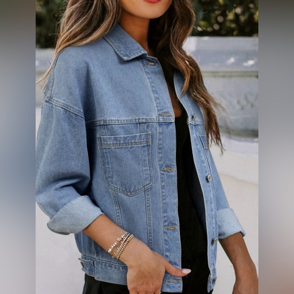 Classic Blue Denim Jacket - Picture 4 of 16